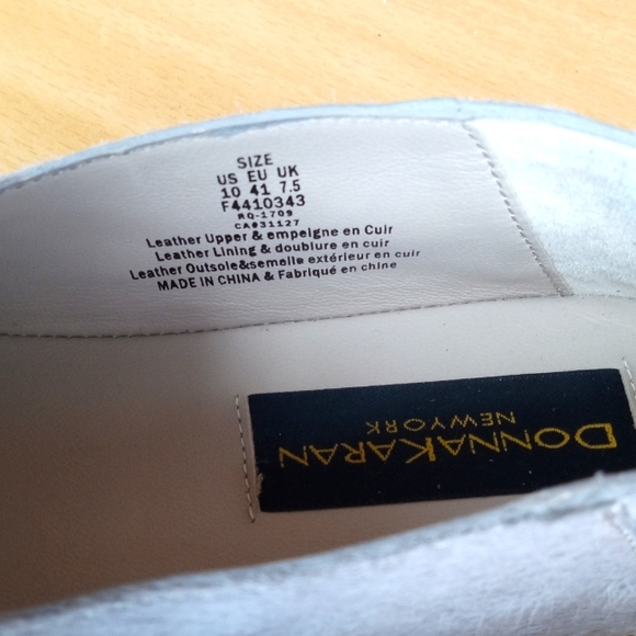 NWT DONNA KARAN New York 'Debz' Drum-Dyed Brazilian Cow Fur Convertible Loafers - Picture 14 of 14